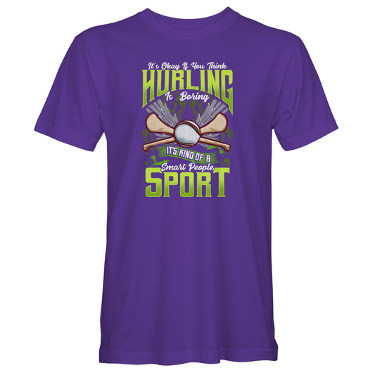 Funny Hurling T-Shirt,  Hurling Lover Fan Gift Idea, Hurling Player Tee Shirt T Top