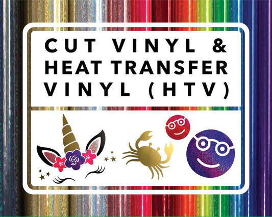 Custom Cut HTV Iron On Transfer To Press Yourself At Home, Personalised Cad Cut Plotter Cutter Vinyl & Iron-on Heat Transfer Vinyl